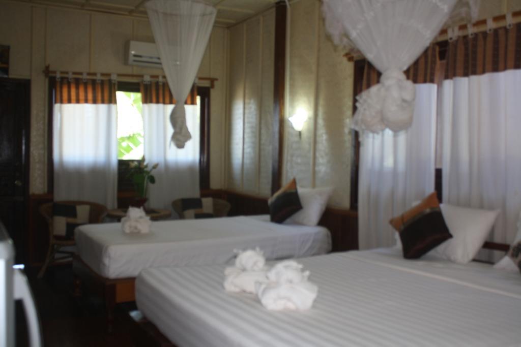 Sengahloune Resort Ban Khon Chambre photo